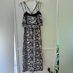 Maxi dress with beads